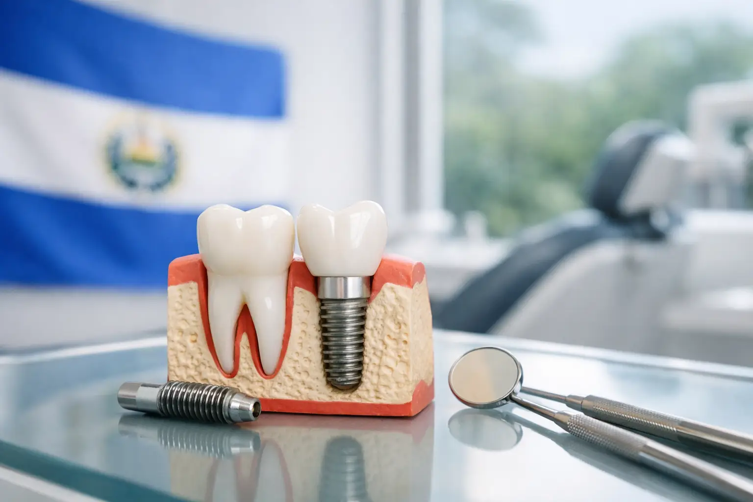 Cuánto cuesta un implante dental en El Salvador