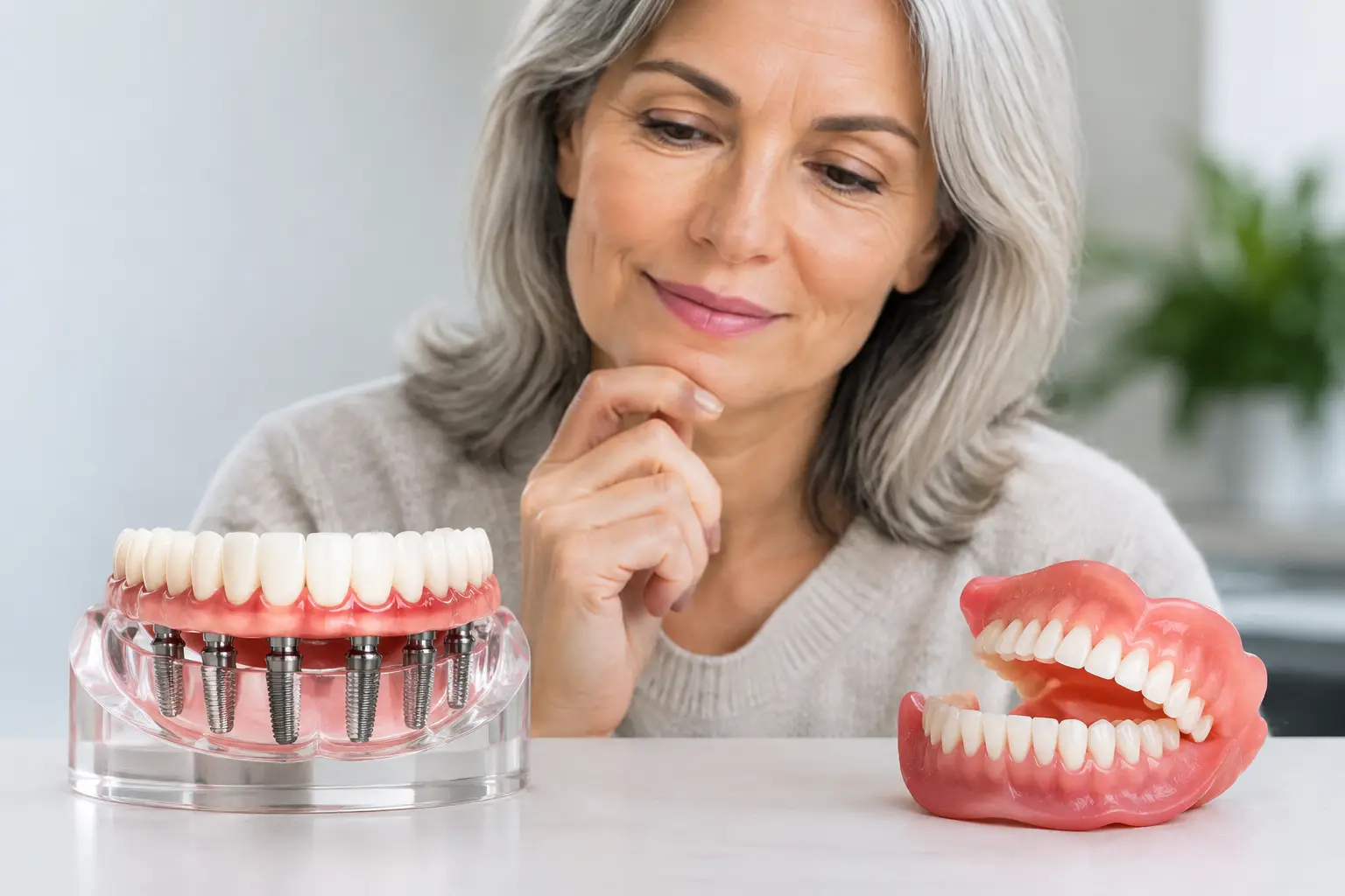 All-on-6 vs dentadura removible: ¿cuál elegir?